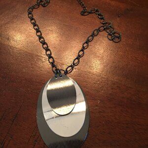 Mulicolor Silver Necklace